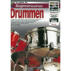 Peter Gelling: Beginnerscursus Drummen (Book/CD/2 DVDs/DVD-ROM)