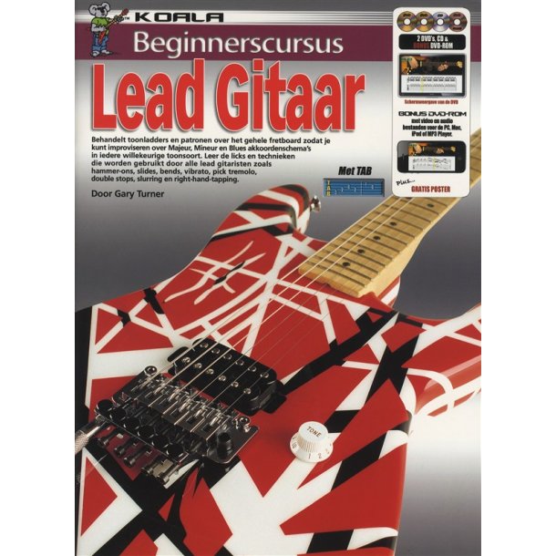 Beginnerscursus: Lead Gitaar (Dutch) (Book/CD/2 DVDs/DVD-ROM)