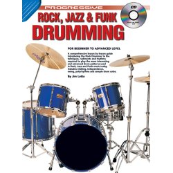 Prog Rock Jazz And Funk Drums Bk/Cd