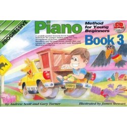 Progressive Piano Method For Young Beginners: Book 3 (Book/CD)