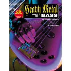 Prog Heavy Metal Bass Gtr Bk/Cd