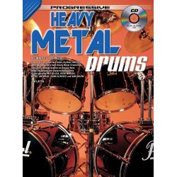 Prog Heavy Metal Drummng Drums Bk/Cd