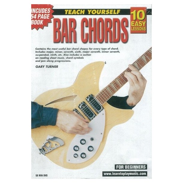 10 Easy Lessons: Teach Yourself Bar Chords (DVD With Small Booklet)