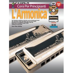 10 Facili Lezioni Imparate A Suonare L&acute;armonica Book/Cd/Dvd Italian