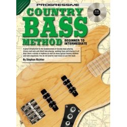 Progressive: Country Bass Method (Book/CD)