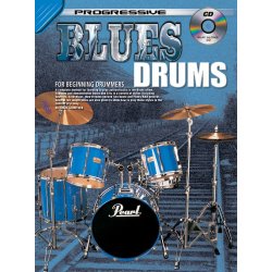 Prog Blues Drumming Drums Bk/Cd
