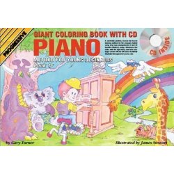 Prog Pf Giant Colouring Bk Bk/Cd/Dvd