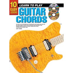 10 Easy Lessons Chords Gtr Bk/Cd/Dvd