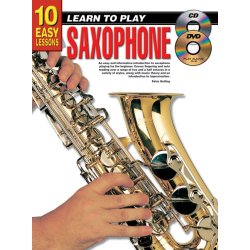 10 Easy Lessons Ltp Sax Bk/Cd/Dvd