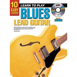 10 Easy Lessons Blues Lead Gtr Bk/Cd
