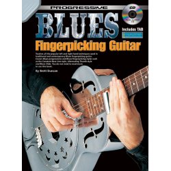 Prog Blues Fingerpicking Gtr Bk/Cd