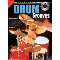 Progressive Drum Grooves Drums Bk/Cd