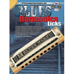 Progressive Blues Licks Harm Bk/Cd