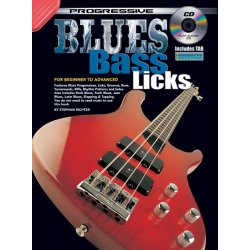 Progressive Blues Licks Bgtr Bk/Cd
