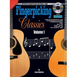 Prog Fingerpickng Clsscs 1 Gtr Bk/Cd