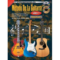 Prog Gtr Method 1 Gtr Bk/Cd/Dvd Span