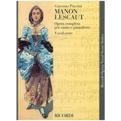 PUCCINI MANON LESCAUT ITALIAN/ENGLISH VOCAL SCORE P/B