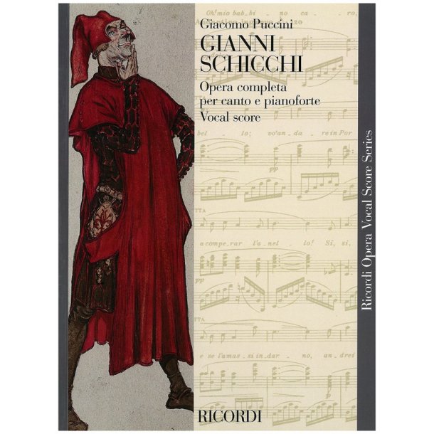PUCCINI GIANNI SCHICCHI ENGLISH/ITALIAN VOCAL SCORE P/B