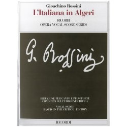 ROSSINI ITALIAN GIRL IN ALGIERS ITALIAN/ENGLISH VOCAL SCORE P/B