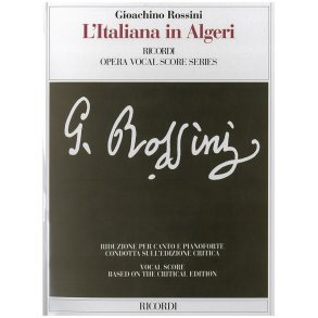 ROSSINI ITALIAN GIRL IN ALGIERS ITALIAN/ENGLISH VOCAL SCORE P/B