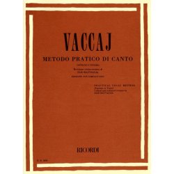 Nicola Vaccai: Practical Vocal Method (Mezzo-Soprano Baritone)