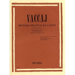 Nicola Vaccai: Practical Vocal Method (Contralto Or Bass)