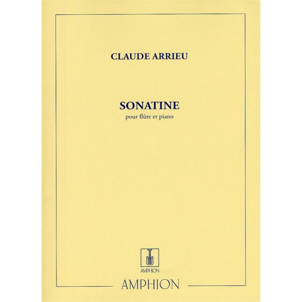 Claude Arrieu: Sonatine For Flute And Piano