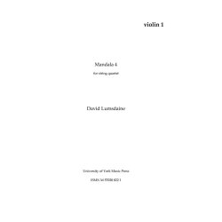 David Lumsdaine: Mandala 4 (Parts)