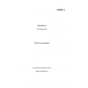 David Lumsdaine: Mandala 4 (Parts)