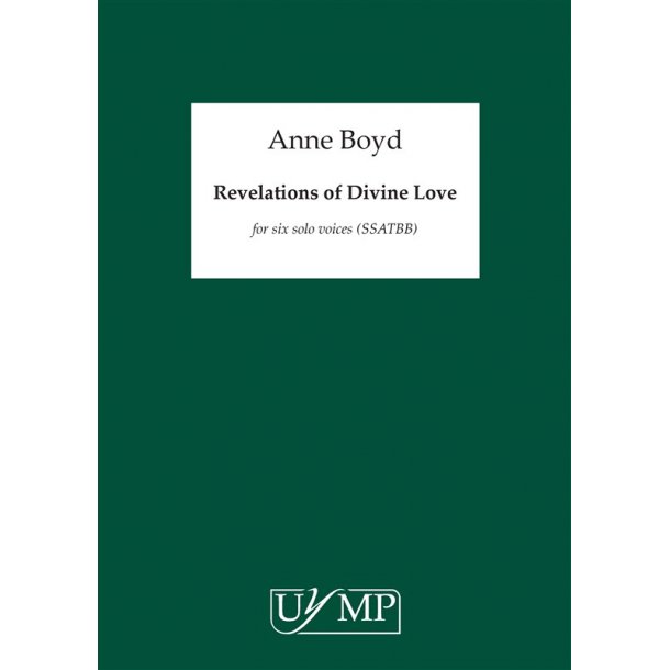 Anne Boyd: Revelations Of Divine Love (Conductor's Score)