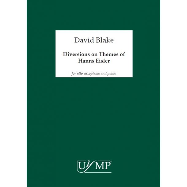 David Blake: Diversions On Themes Of Hanns Eisler