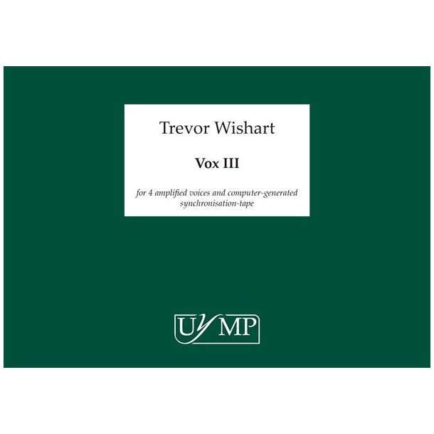 Trevor Wishart: Vox 3