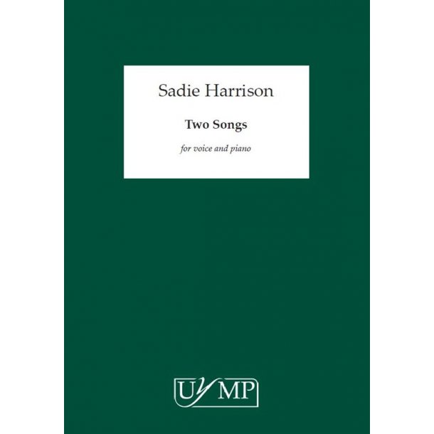 Sadie Harrison: Two Songs - 'The Colour' And 'All in Green'