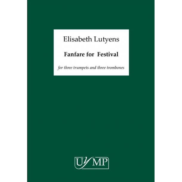 Elisabeth Lutyens: Fanfare For A Festival (Score)