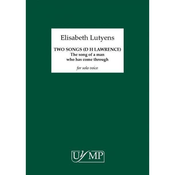 Elisabeth Lutyens: Two Songs