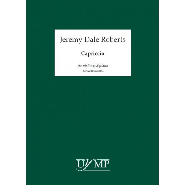 Jeremy Dale Roberts: Capriccio for Violin and Piano