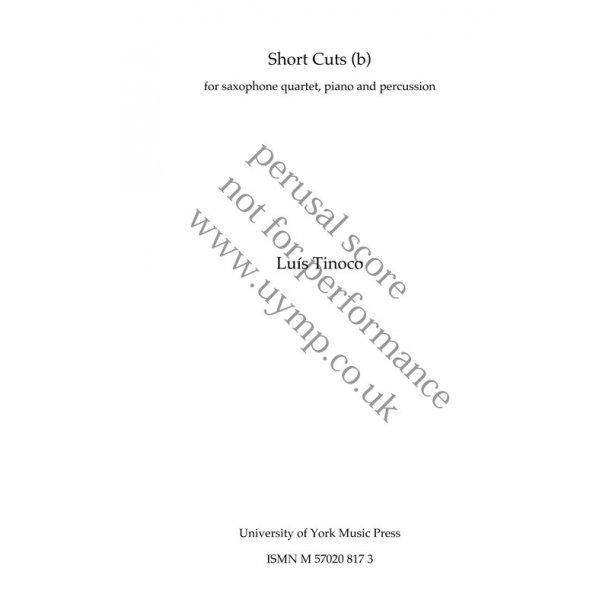 Lu&iacute;s Tinoco: Short Cuts