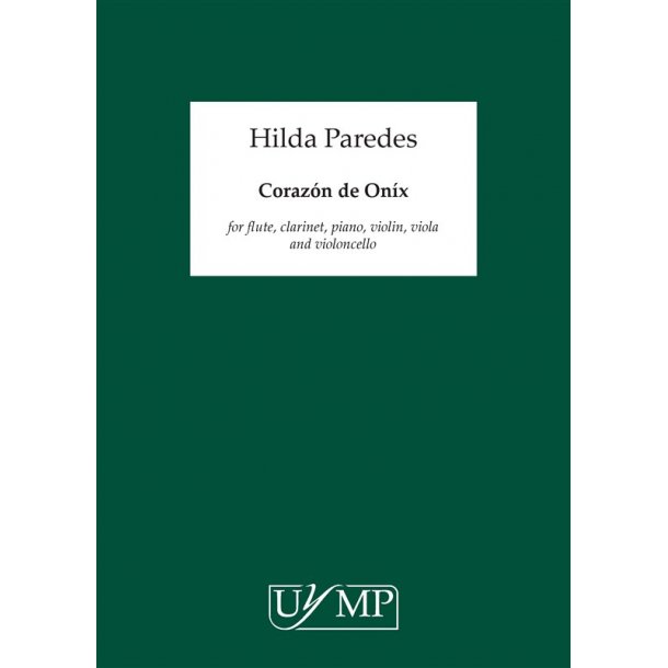 Hilda Paredes: Corazn de Onix (Score)
