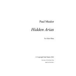Paul Mealor: Hidden Arias