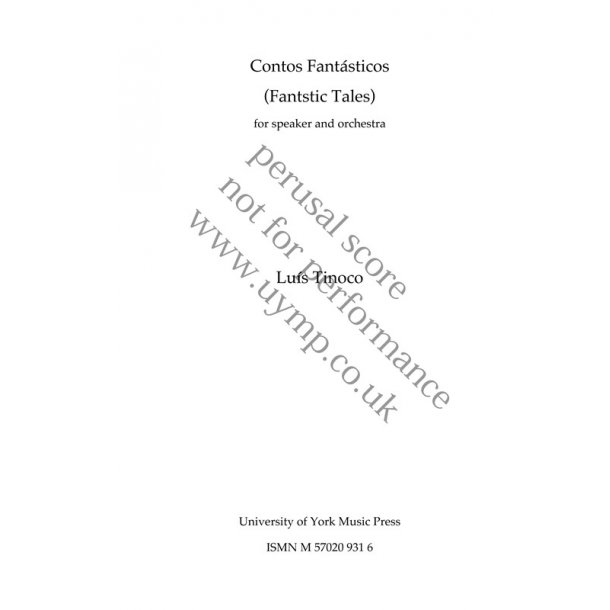 Lu&iacute;s Tinoco: Contos Fant&aacute;sticos (Fantastic Tales)