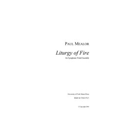 Paul Mealor: Liturgy of Fire