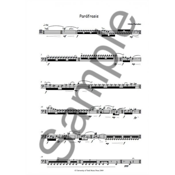 Hilda Paredes: Parfrasis