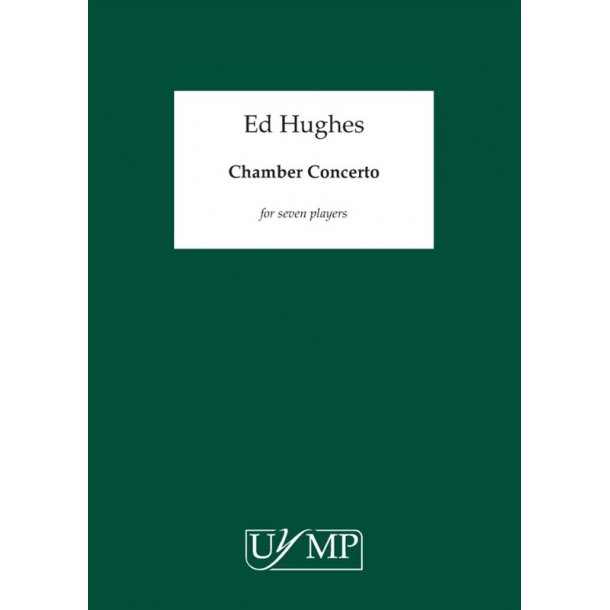 HUGHES, ED CHAMBER CONCERTO  SCORE