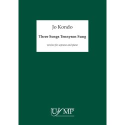 Jo Kondo: Three Songs Tennyson Sung
