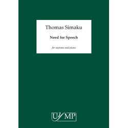Thomas Simaku: Need for Speech