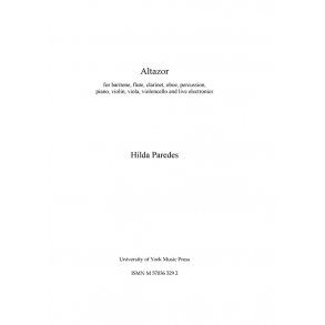 Hilda Paredes: Altazor