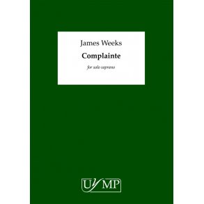 James Weeks: Complainte
