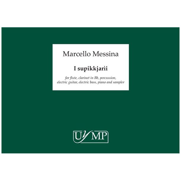 Marcello Messina: I supikkjar&igrave;i (Score/CD)