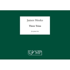 Weeks Three Trios Pf/Vln/Vlc Sc