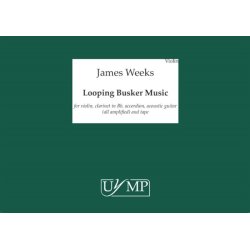 James Weeks: Looping Busker Music (A3 - Four Performing Scores)